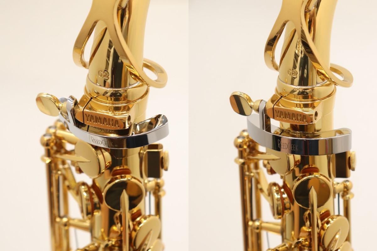 管楽器・吹奏楽器 ReedGeek  リードギーク Klangbogen One Piece *Brushed Aerospace Matte Brass