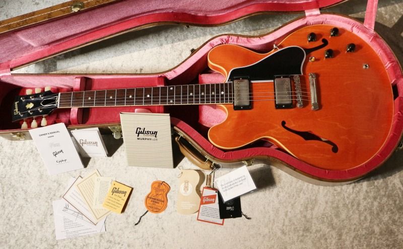 PSL Murphy Lab 1959 ES-335 Reissue Ultra Light Aged ~Watermelon