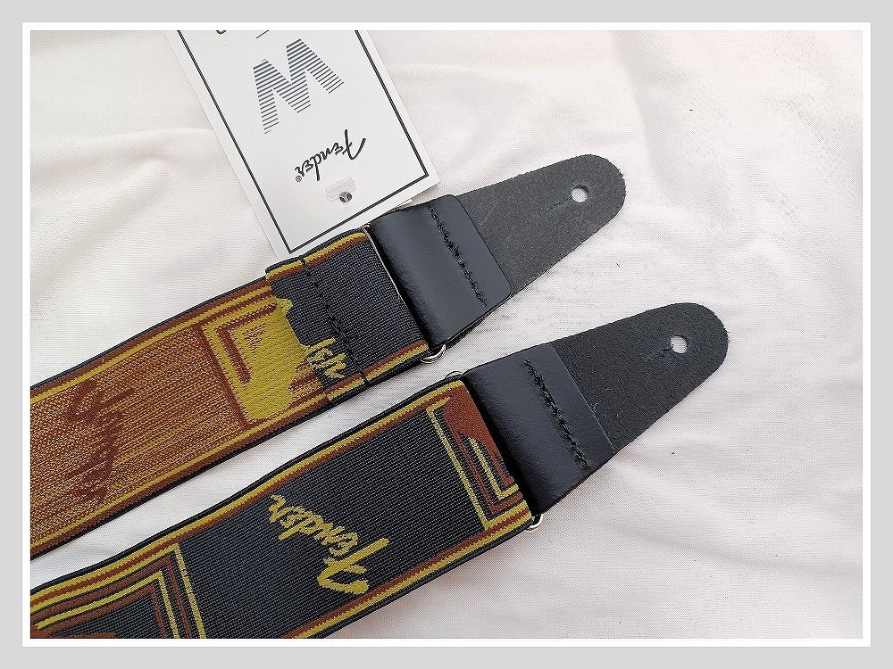 WEIGHTLESS MONOGRAMMED STRAP BLACK/YELLOW/BROWN 2
