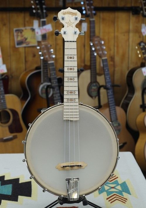 美品　GOODTIME バンジョー ウクレレ木製 USA製 お取り寄せ商品 】 DEERING GUK Goodtime Banjo Ukulele