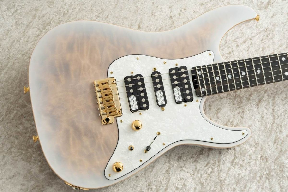 希少！アッシュボディ schecter SD-2 24-AS SCHECTER SD-2-24-AL (Aqua Blue/Maple) ｜イケベ楽器店