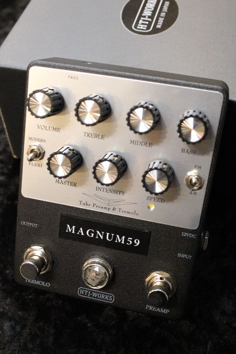 HTJ-WORKS MAGNUM59 PREAMP TREMOLO レア 美品 HTJ-WORKS MAGNUM59 PREAMP TREMOLO レア 美品