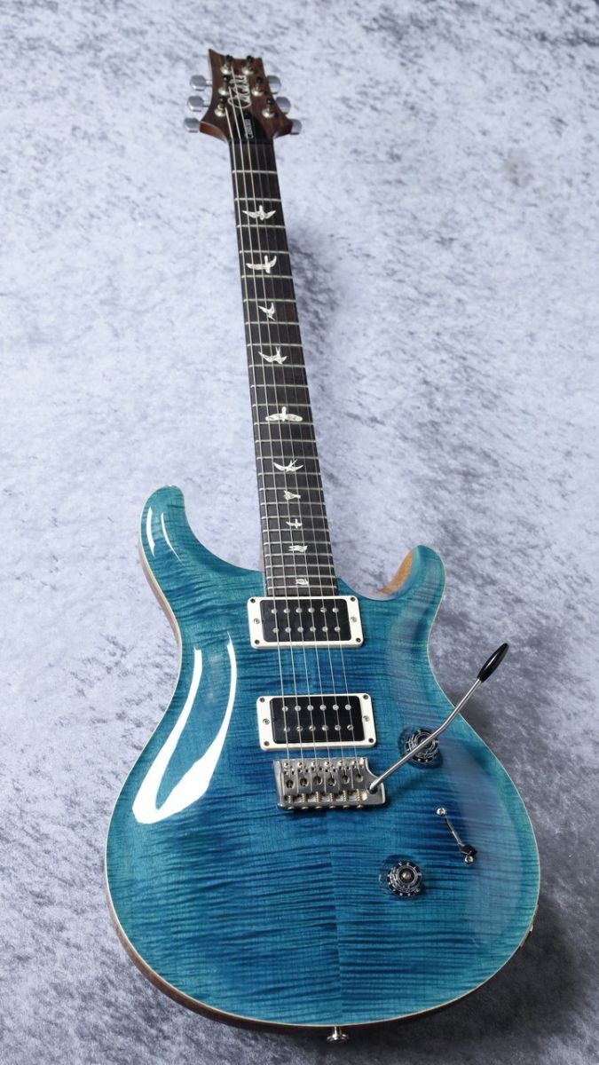 Custom 24 BirdInlay -Blue Matteo- | 【クロサワ楽器店オンライン 