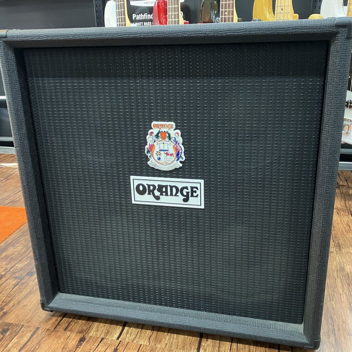 Orange キャビネット オレンジ OBC410 ケース付き OBC410 Bass Cabinet – Orange Amps