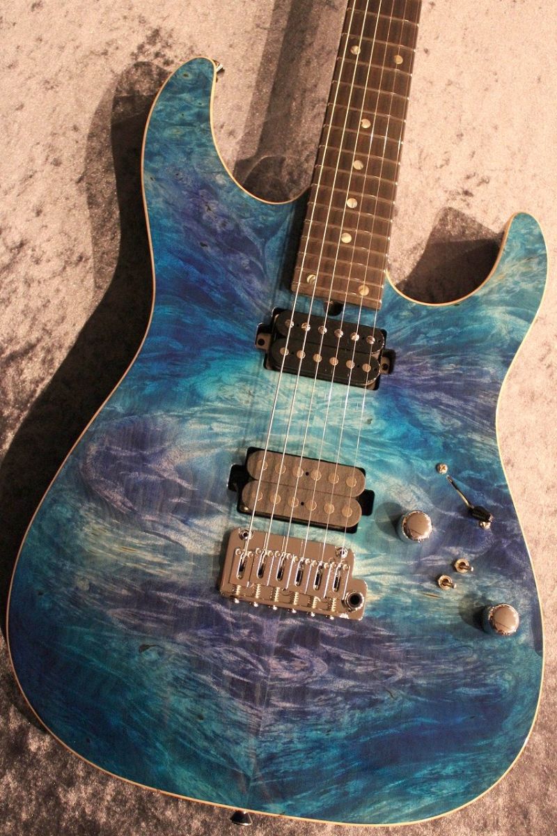 Custom Order DST-Pro24 5A Waterfall Burl Maple/Ash Galaxy