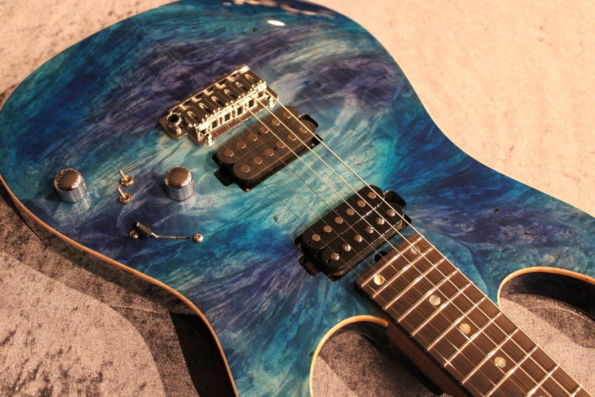 Custom Order DST-Pro24 5A Waterfall Burl Maple/Ash Galaxy #032920