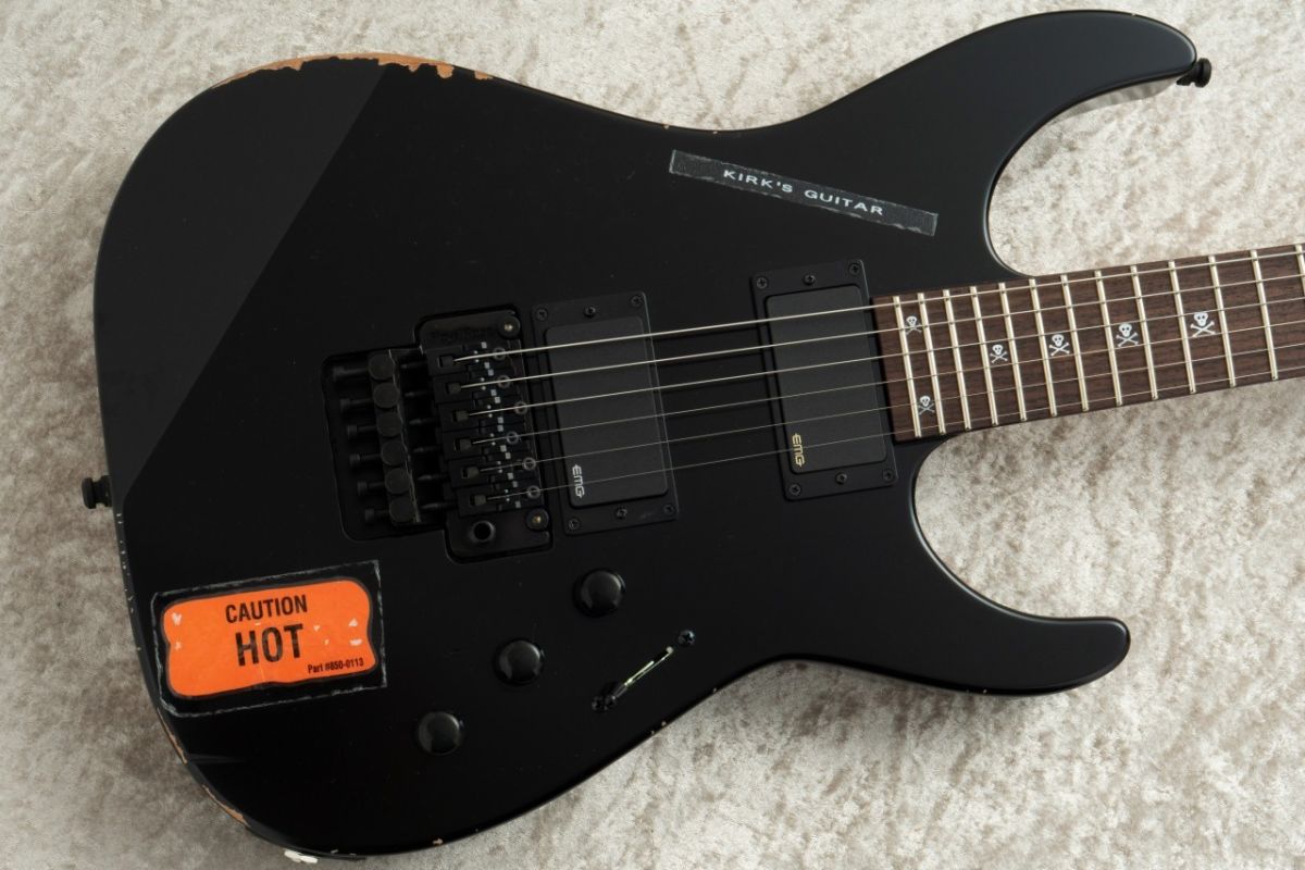 KH-2 Vintage -Distressed Black(Lacquer) with Sticker- 【METALLICA KH-2 Vintage -Distressed Black(Lacquer) with Sticker- 【METALLICA