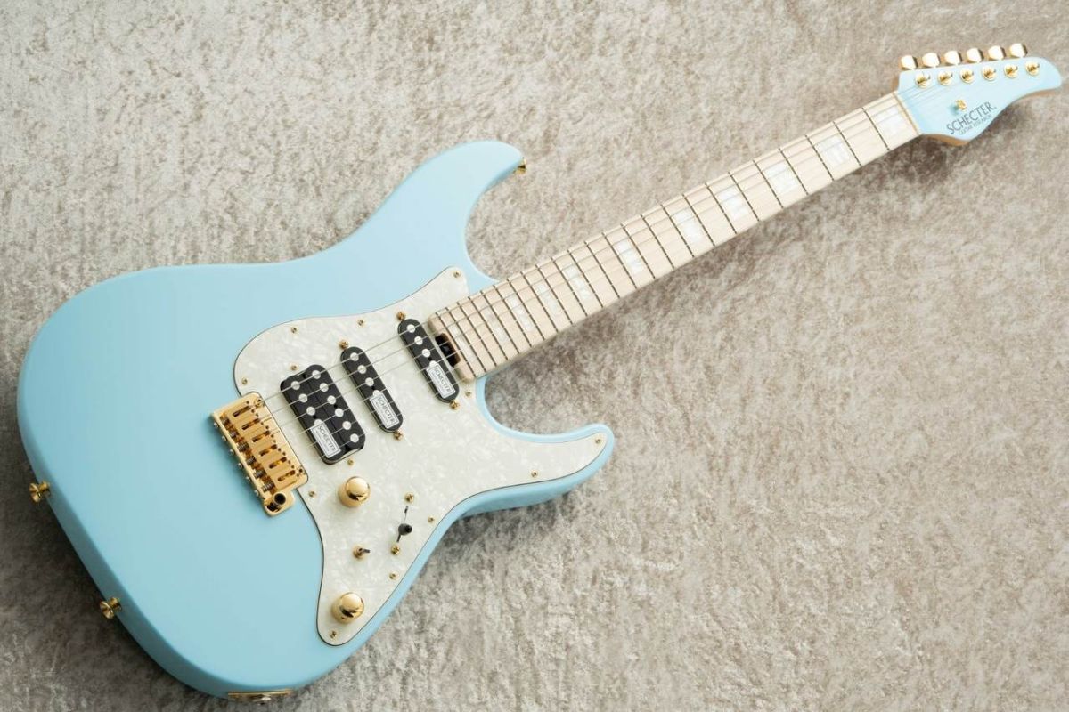 BH-1-STD-24/M CTM Neck Binding -Sonic Blue w/Gold Parts / SOB