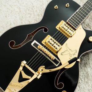 WAON　GRETSCH エレキギター ブラック Gretsch Falcon Professional Collecton Hollow Body with