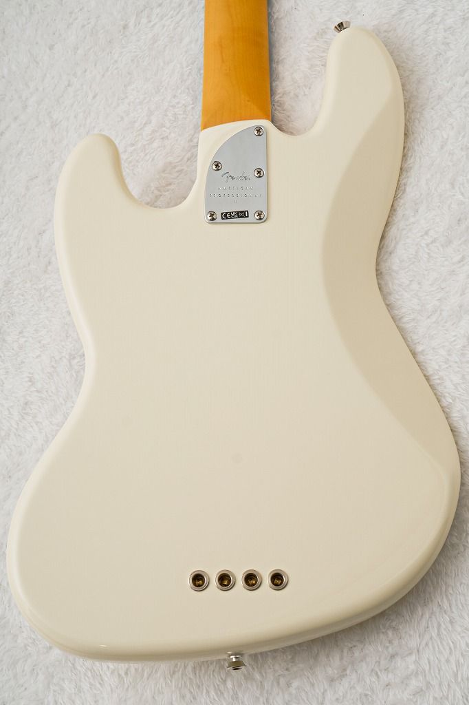 American Professional II Jazz Bass Olympic White | 【クロサワ楽器