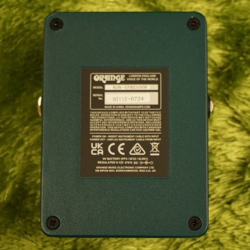 ORANGE Kongpressor コンプレッサー Kongpressor – Orange Amps