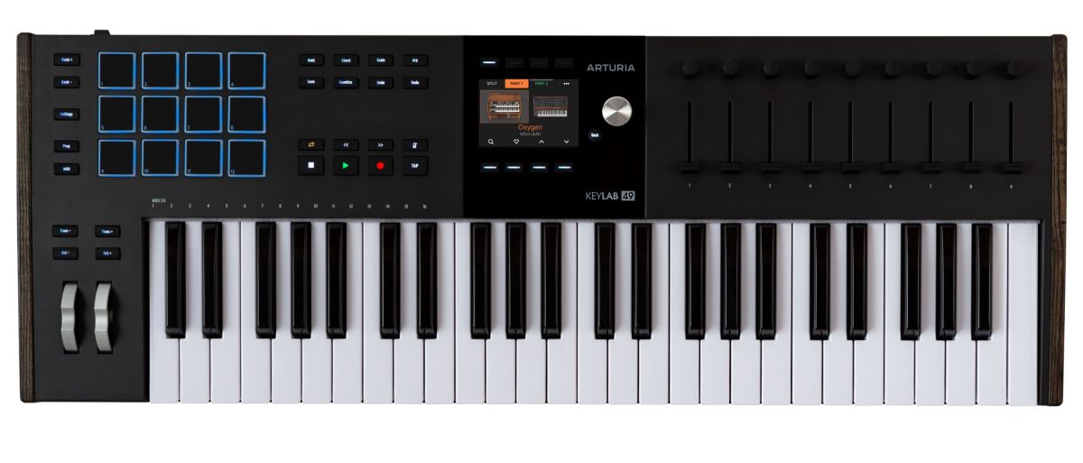 鍵盤楽器 Auturia AnalogExperience TheLaboratory49 DAW・DTM・MIDIキーボード】Arturia(アートリア) KEYLAB49(白)が