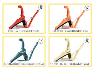 kifaru pod2個セット Kyser 【最安SALE】 KGJPFBA [QUICK-CHANGE CAPO] (Fuji Blue