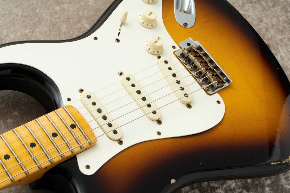 1957 Stratocaster Relic -Wide Black 2 Color Sunburst- 2021年