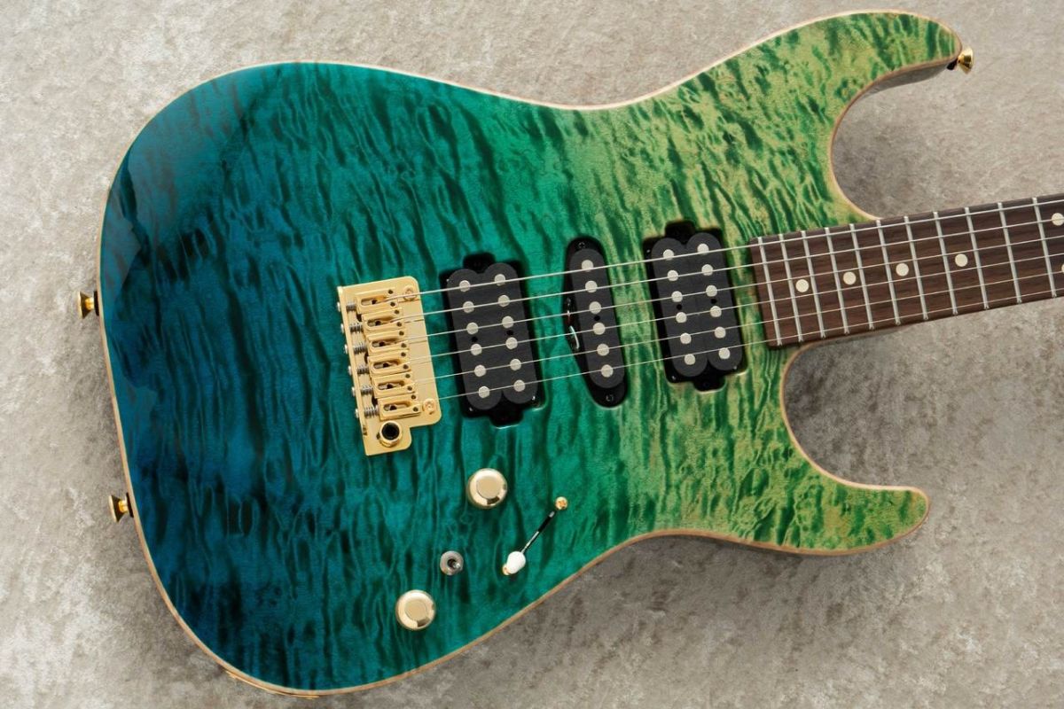 Drop Top -Key Lime to Bora Surf with Binding- | 【クロサワ楽器店