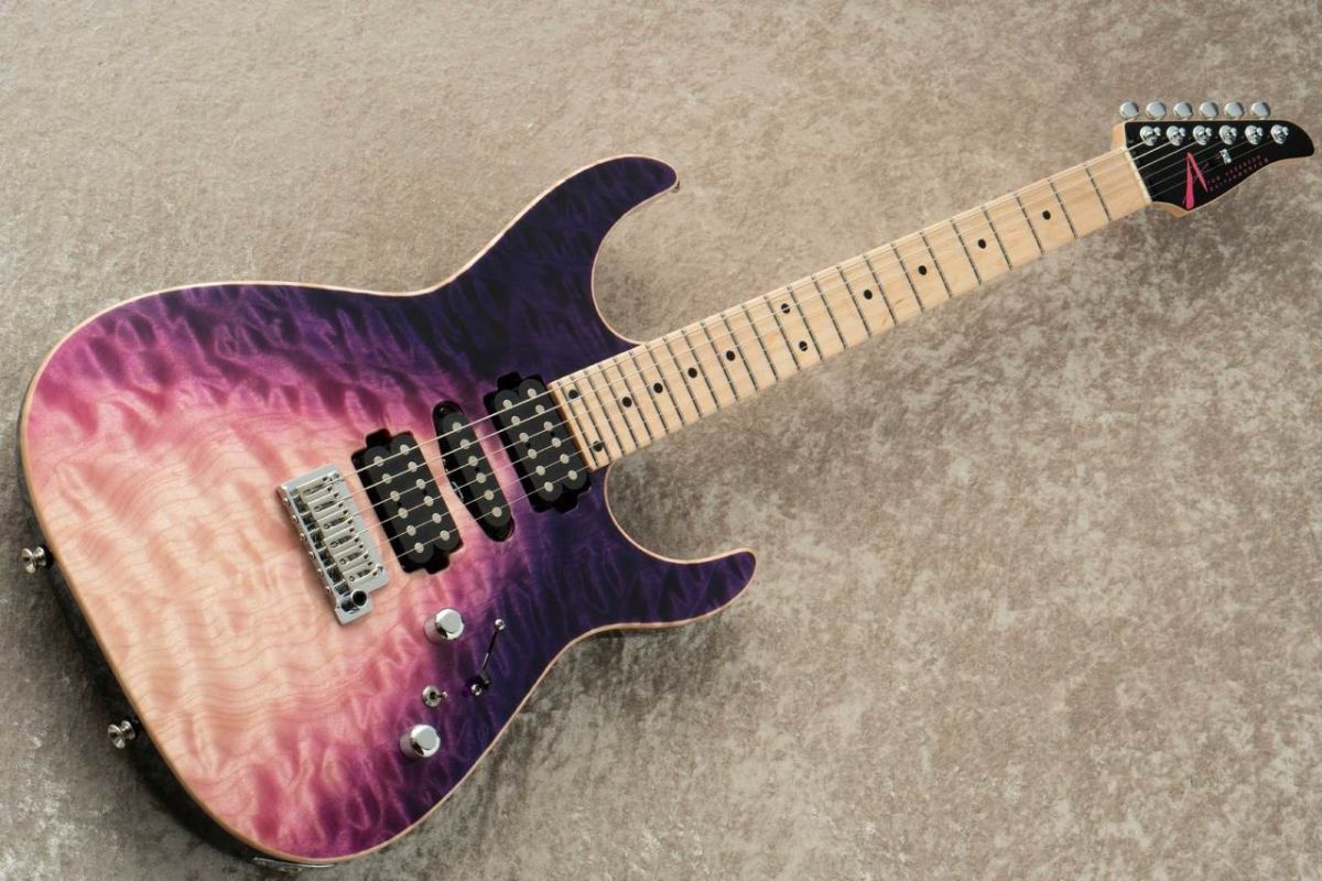 Angel w/Pink Custom Logo -Purple WakeSurf with Binding