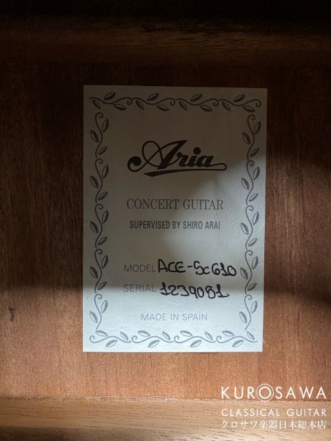 アリア ACE-5S 610 ショートスケール | 【クロサワ楽器店オンライン