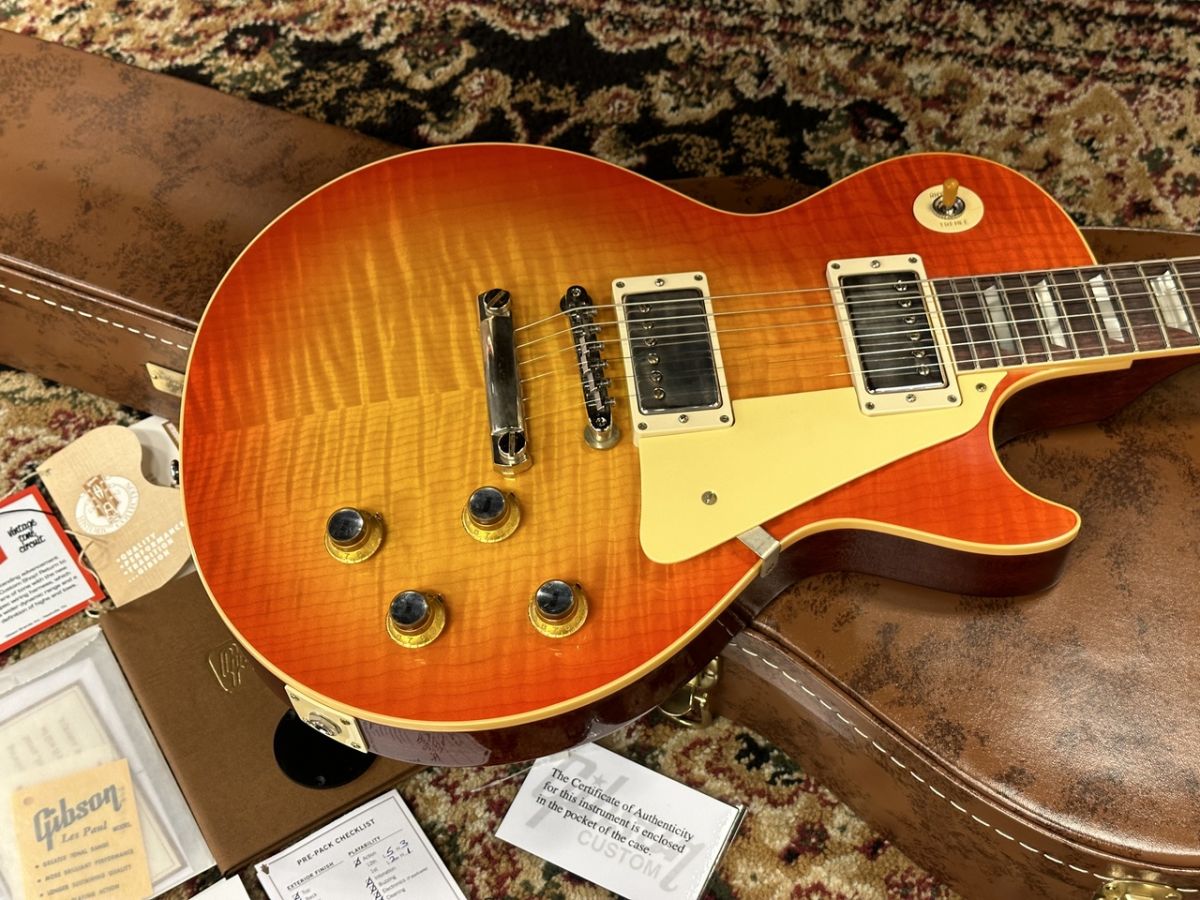 Historic Collection 1960 Les Paul Standard Reissue Tangerine