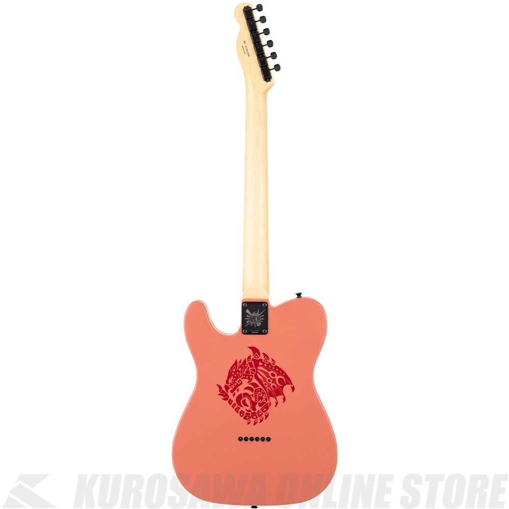 ギター Limited Monster Hunter Rathalos Tele モンハン20周年記念！FenderよりMonster Hunter Rathalos