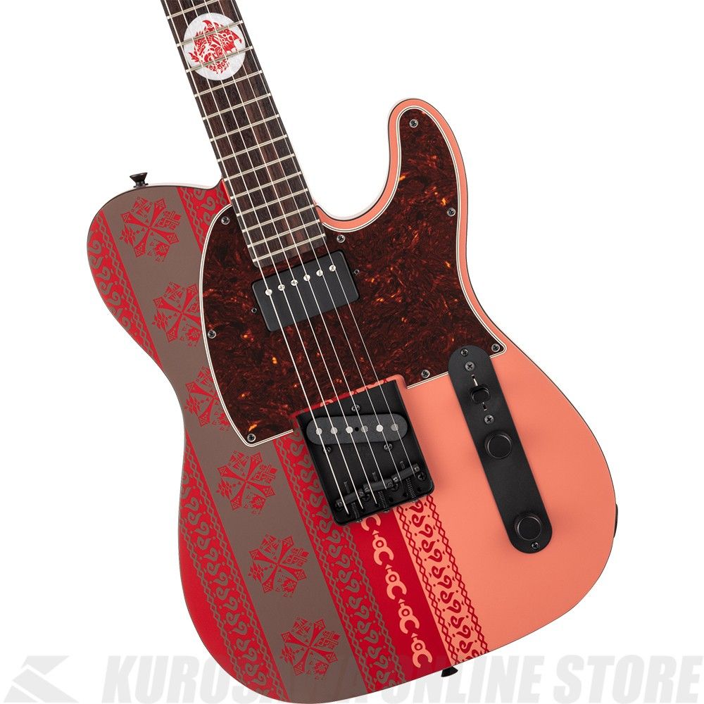 Monster Hunter Rathalos Telecaster Rathalos Red | 【クロサワ楽器店