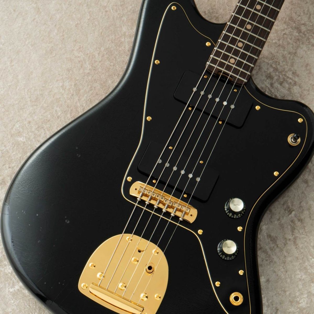 g7 Special g7-JM “Black Beauty” ハカランダ指板 g7-JM/R Player S Custom Lightly Aged w/Matching Head -Black