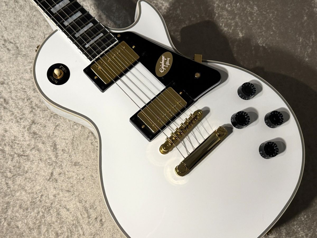 Inspired by Gibson Custom Les Paul Custom ~Arpine White
