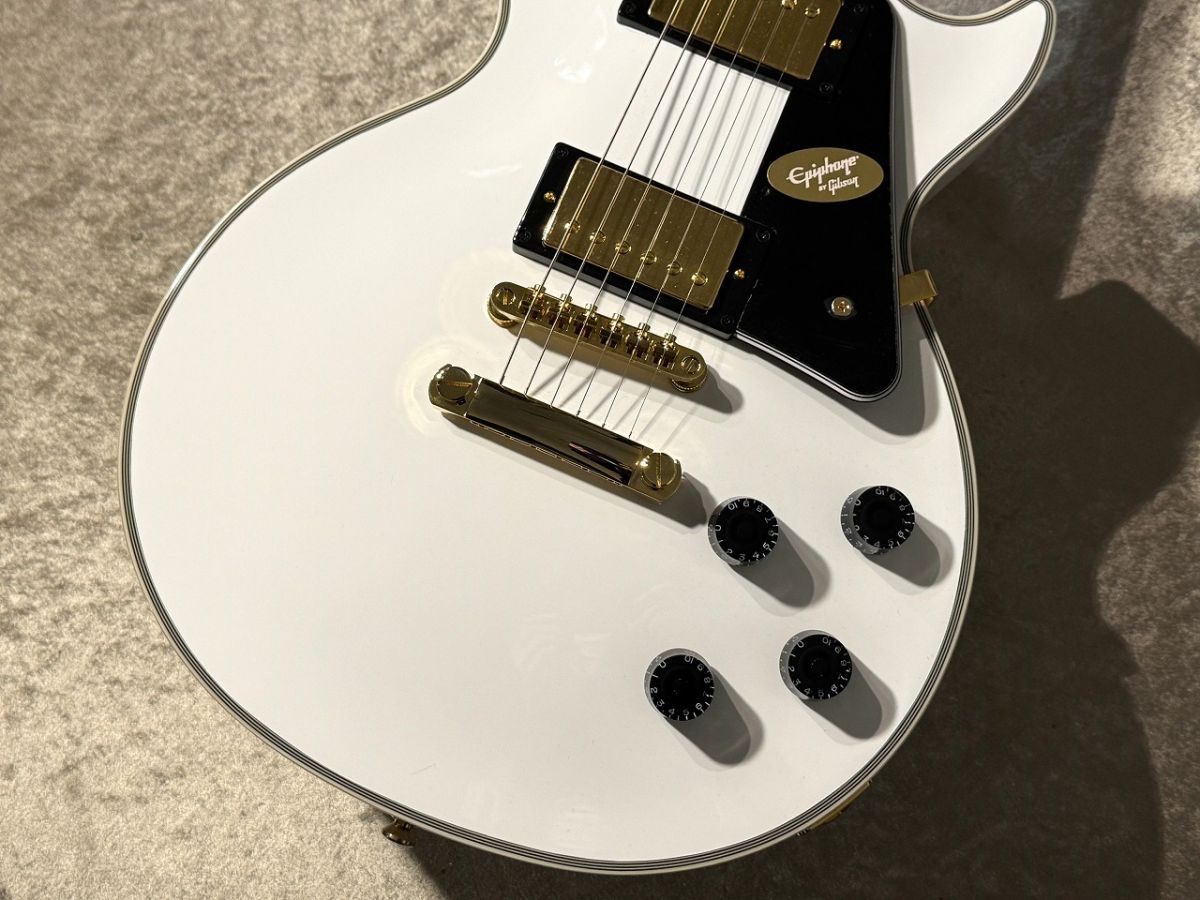 Inspired by Gibson Custom Les Paul Custom ~Arpine White