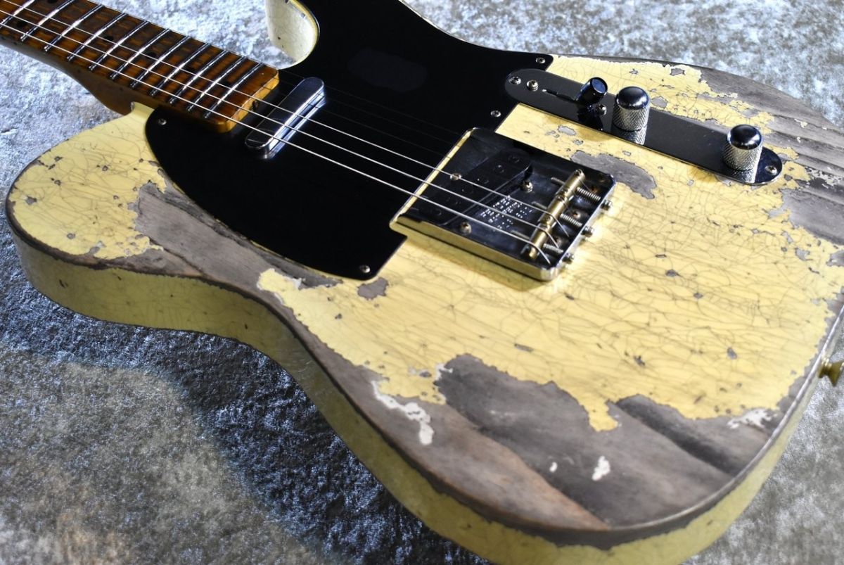 レリックテレキャスター 1954 Telecaster S.H.Relic S.F.Aged Nocaster Blonde R137632