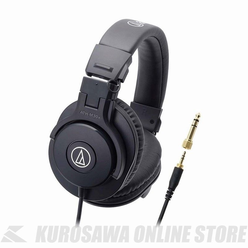 新品未開封 audio-technica ATH-M30x ヘッドホン ATH-M30x | 【クロサワ楽器店オンラインショップ】いい楽器とのいい
