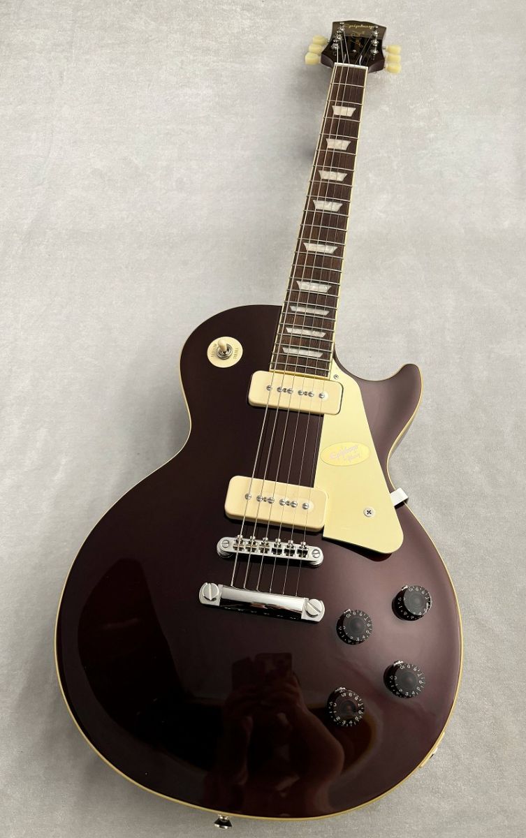 EpiphoneWILDCAT アンテークアイボー ゴールドラメ　ビンデング ESP Edwards E-ST-90ALPF Candy apple red ED2206455P