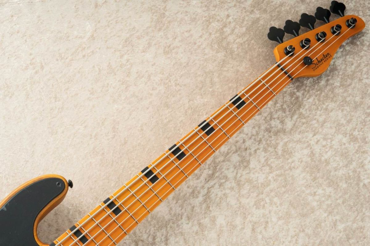 SCHECTER MODEL-T・エレキベース・(AD-MODEL-T) SCHECTER MODEL-T SESSION (AD-MT-SS) (Aged Natural Satin