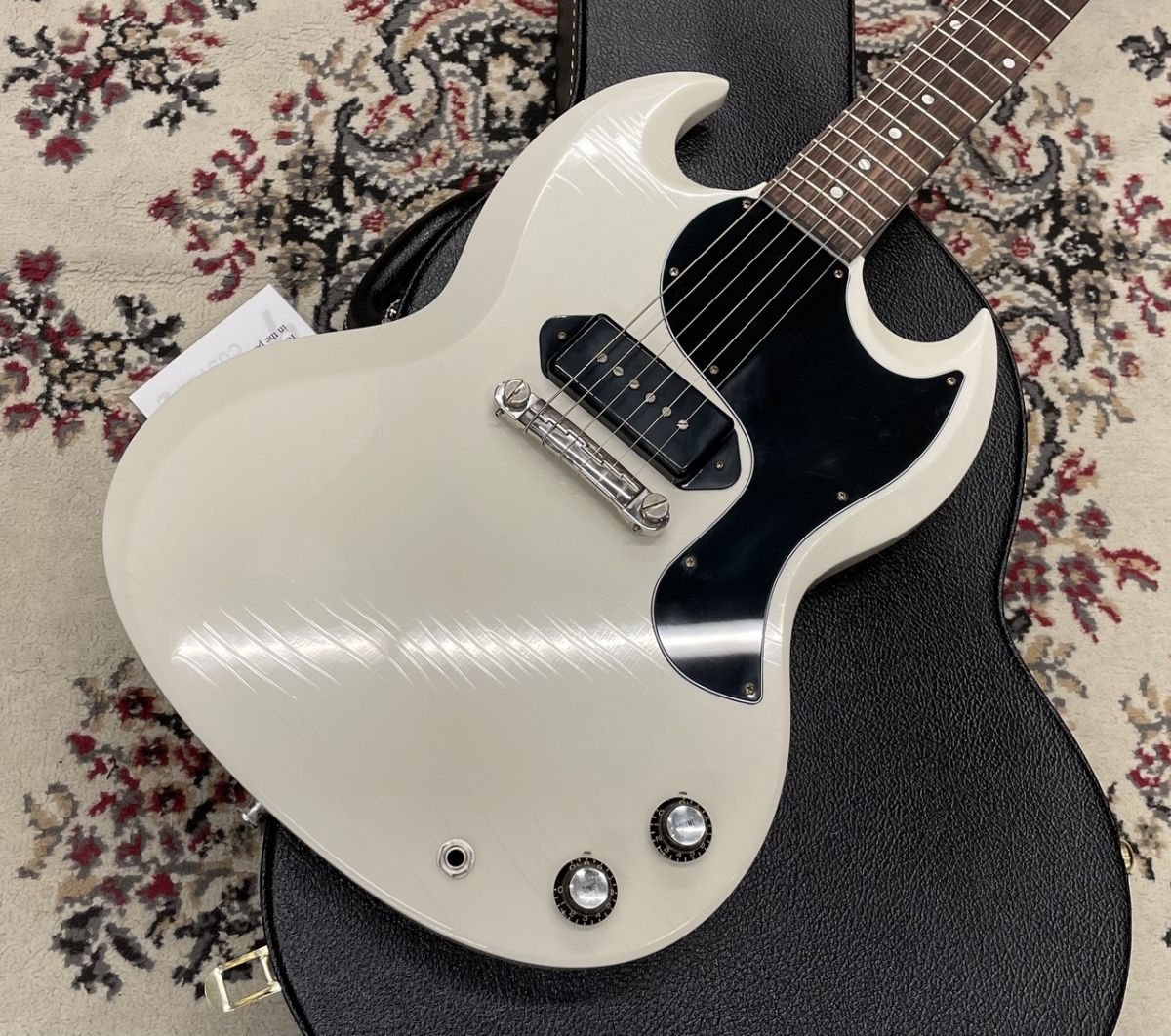 Murphy Lab 1963 SG Junior Lightning Bar Polaris White Ultra Light