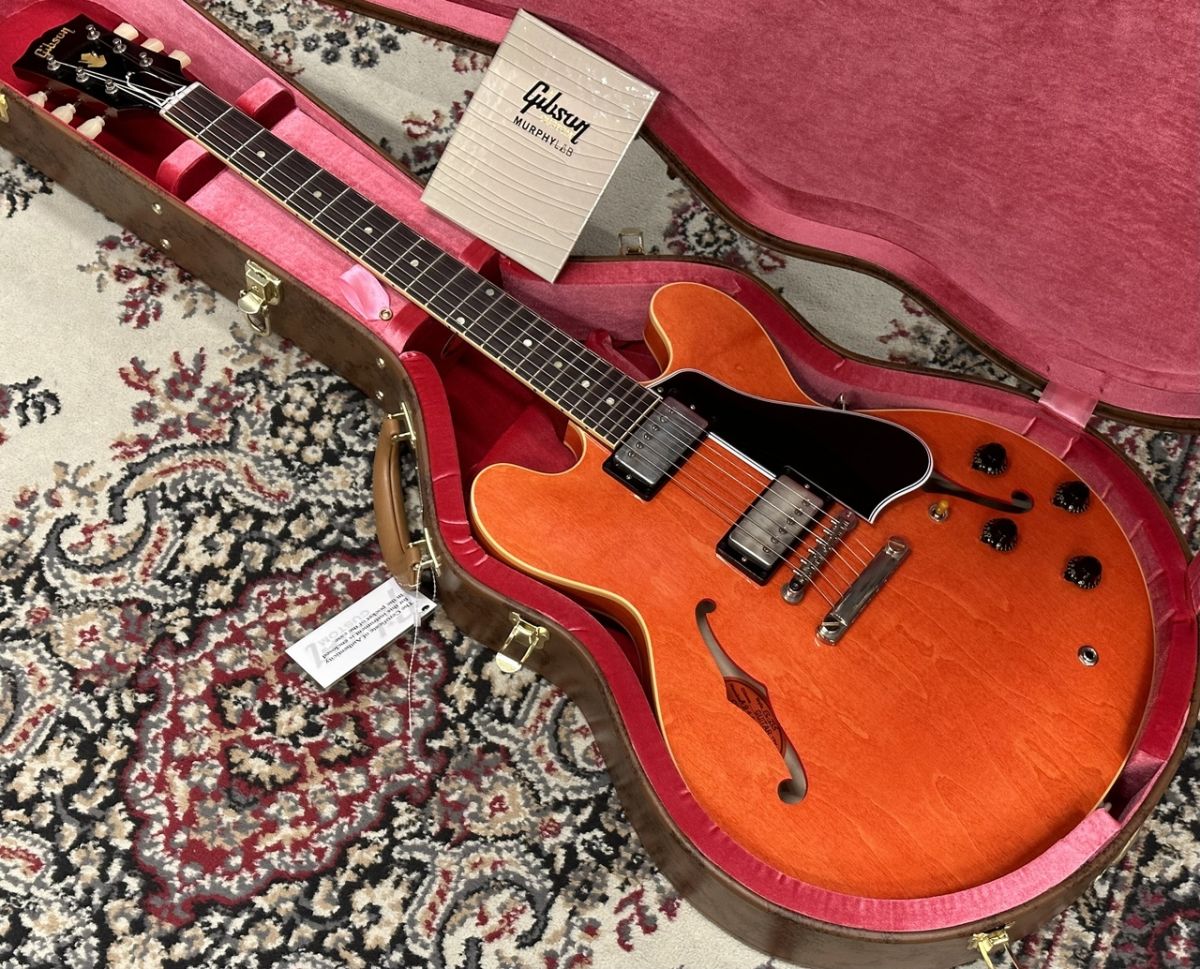Murphy Lab 1959 ES-335 Watermelon Red Stop Bar Ultra Light