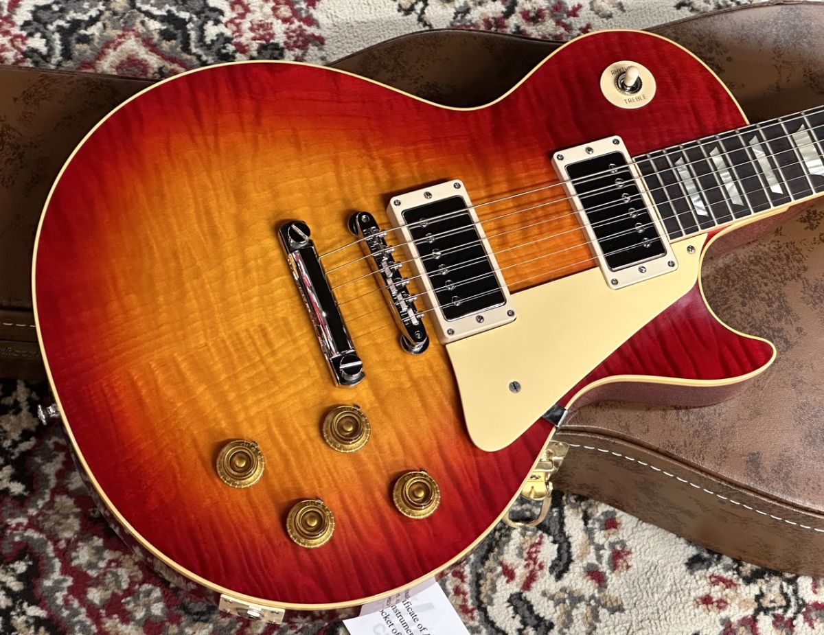 限定品　1959年製 Gibson Les Paul ポスター額装品 Historic Collection 1959 Les Paul Standard Reissue VOS