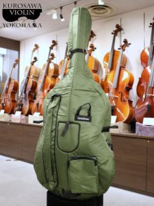未使用品！コントラバス ケース Angelus ストラップ ソフトケース 日本製 Angelus コントラバスソフトケース - ゼーレ弦楽器工房