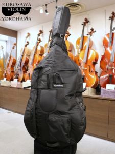 Grazioso CBA-1 コントラバスケース 3/4サイズ用【ブラック】【バイオリン横浜店】