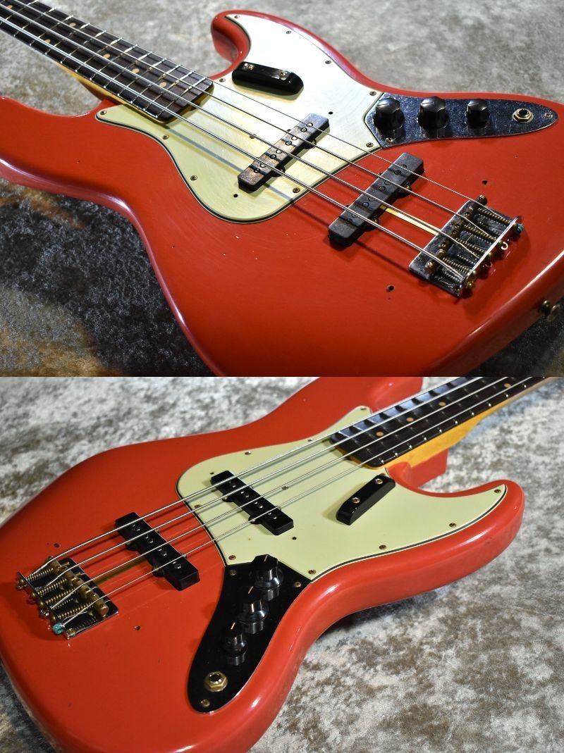 【オプションコメント欄9966】 TESCO テスコ jazz bass タイプ 2004/05 Fender JB-75 Jazz Bass CIJ, Candy Apple Red – Andy