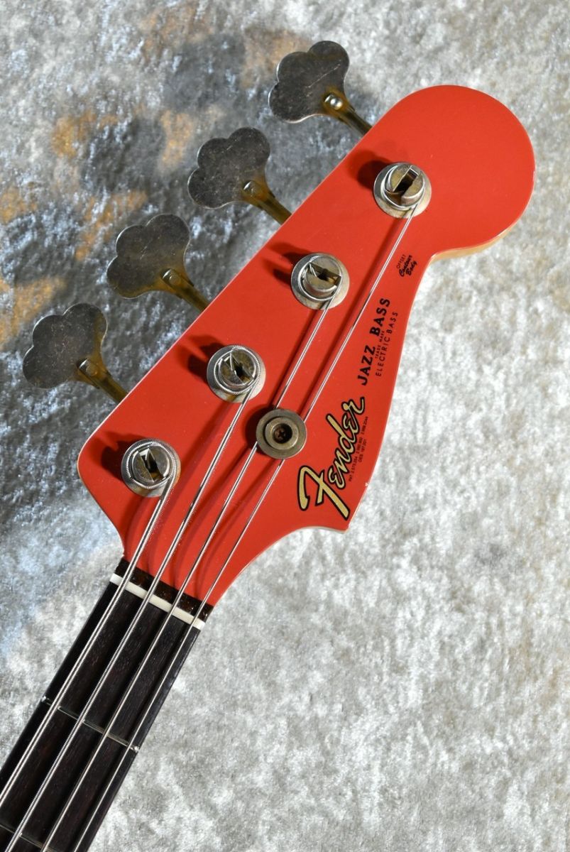 1963 Jazz Bass Journeyman Relic -Aged Fiesta Red- #CZ577496