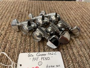 GROVER 【美品】 102 C Set PAT.PEND. U.S.A. (PAT PEND ①) 【1960's Vintage】