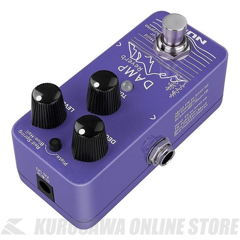 Damp Reverb (NRV-3) -3 Reverb in a mini pedal- | 【クロサワ