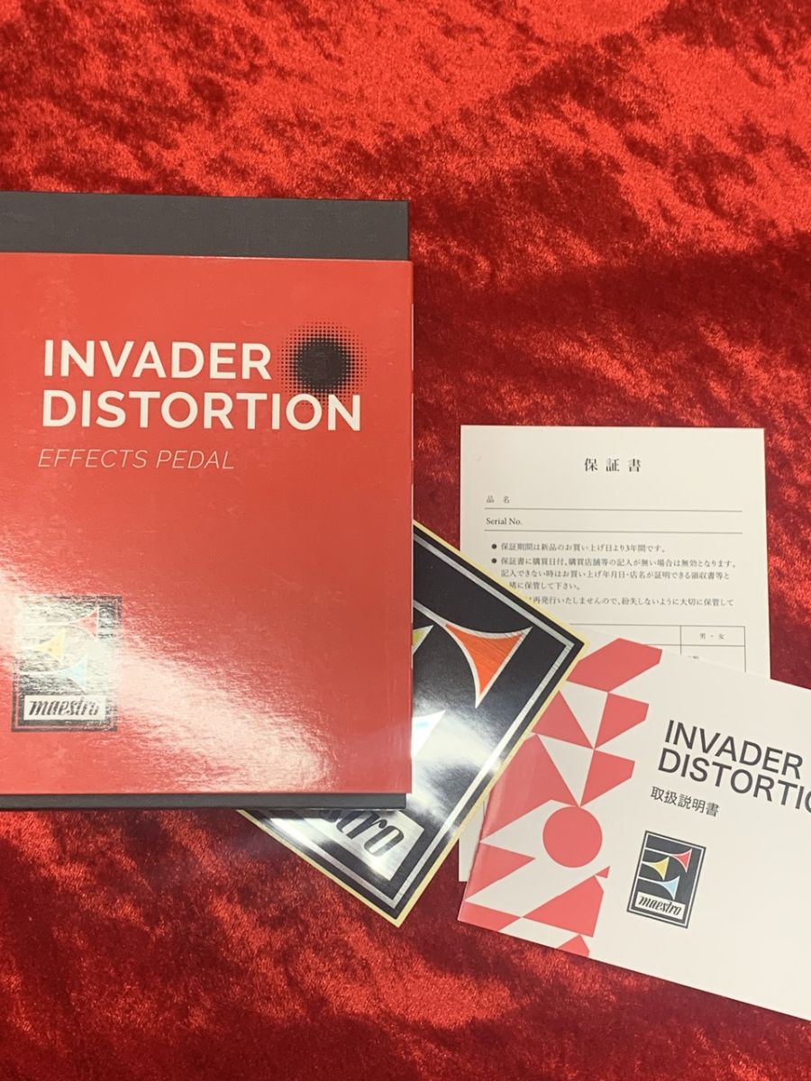 INVADER DISTORTION | 【クロサワ楽器店オンラインショップ】いい楽器