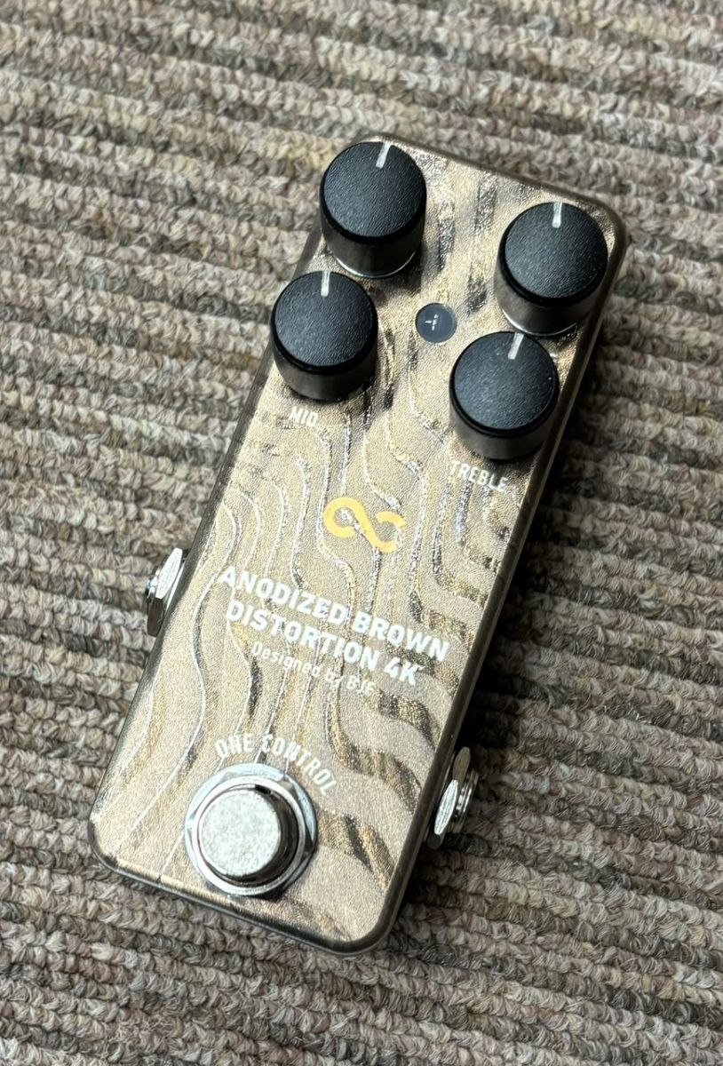 【未使用】ANODIZED BROWN DISTORTION 4K ANODIZED BROWN DISTORTION 4K (OC-ABD4Kn) – One Control USA