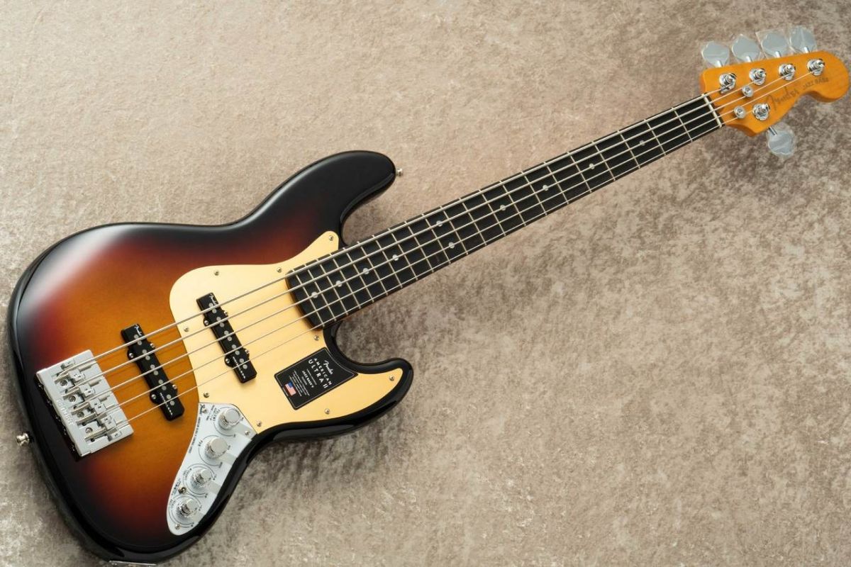 【美品】Fender AMERICAN ULTRA JAZZ BASS V American Ultra II Jazz Bass V -Ebony Fingerboard, Ultraburst
