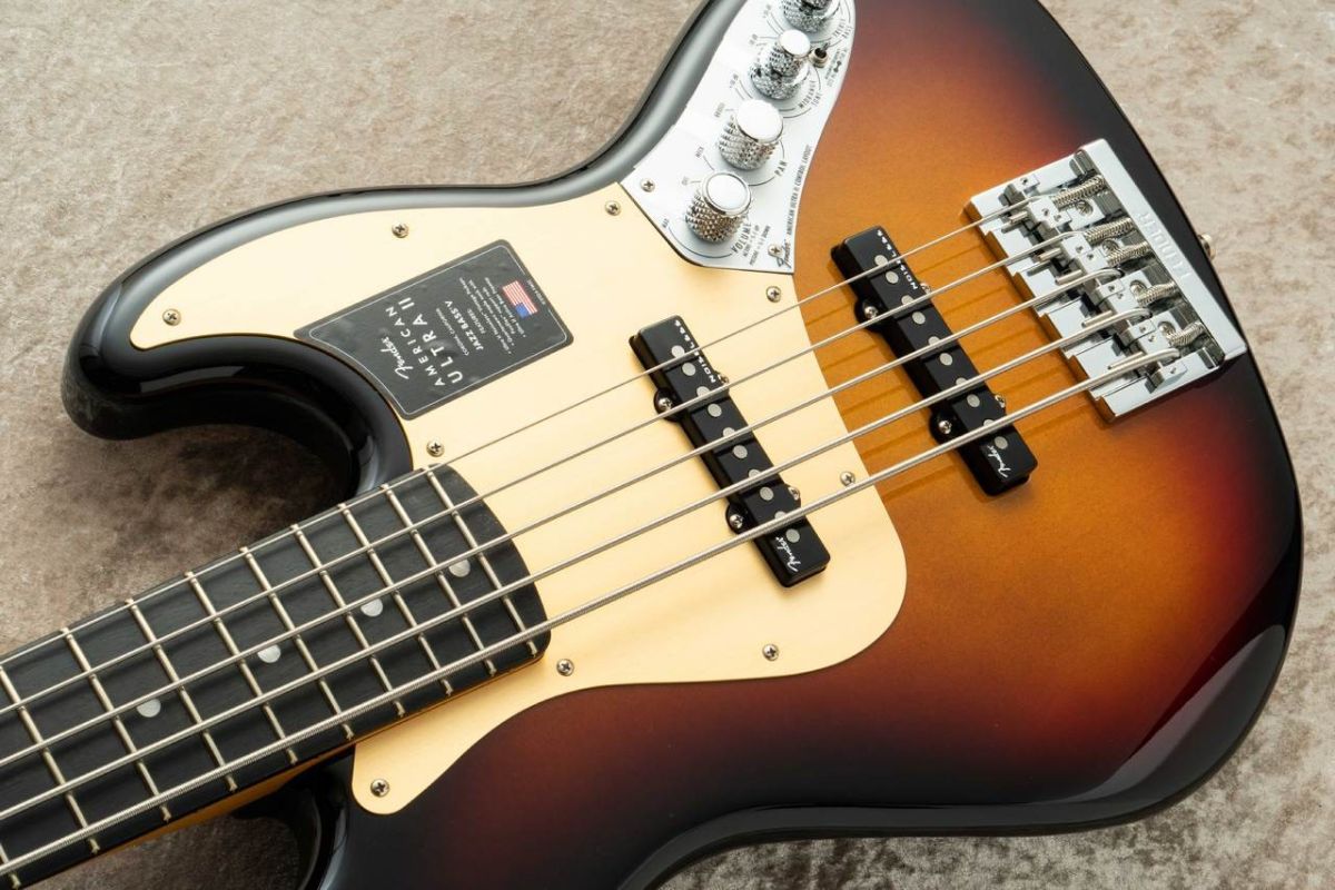 ベース FENDER American Ultra Jazz Bass V Fender American Ultra II Jazz Bass V Maple Fingerboard