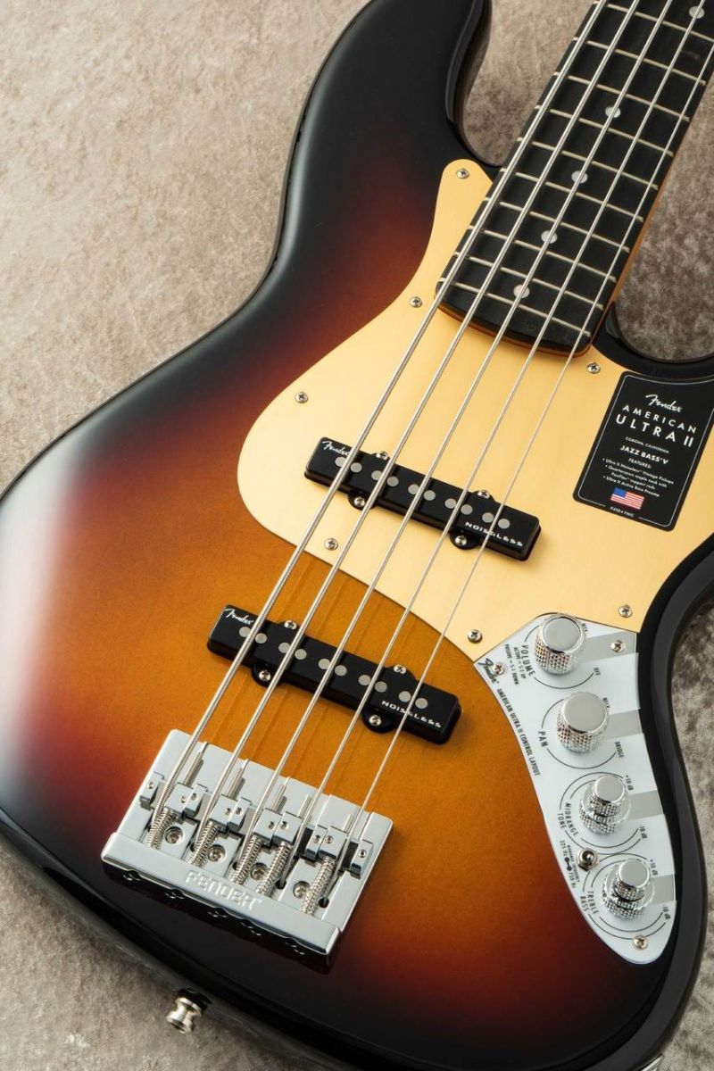 American Ultra II Jazz Bass V -Ultraburst- | 【クロサワ楽器
