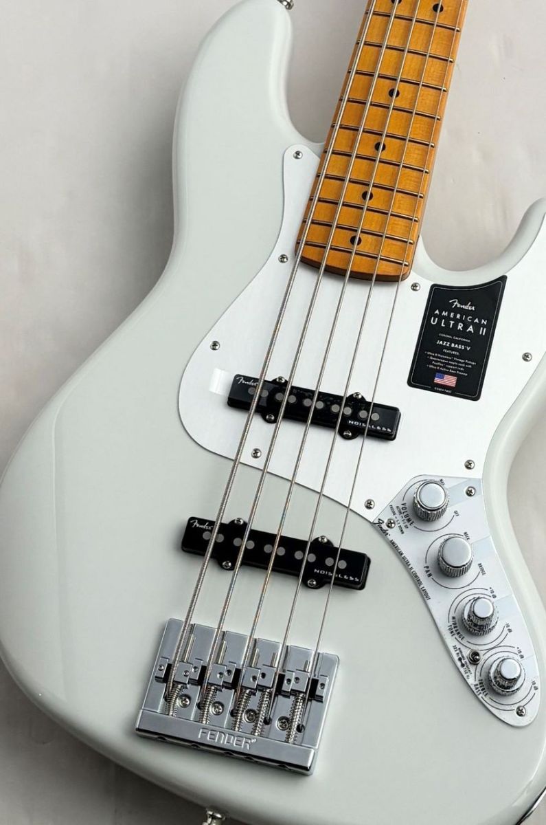 USA American Ultra II Jazz Bass V -Avalanche- | 【クロサワ楽器店 
