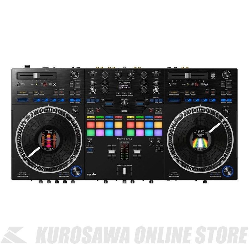 DDJ-REV7 マルチアプリ対応 スクラッチスタイル 2ch