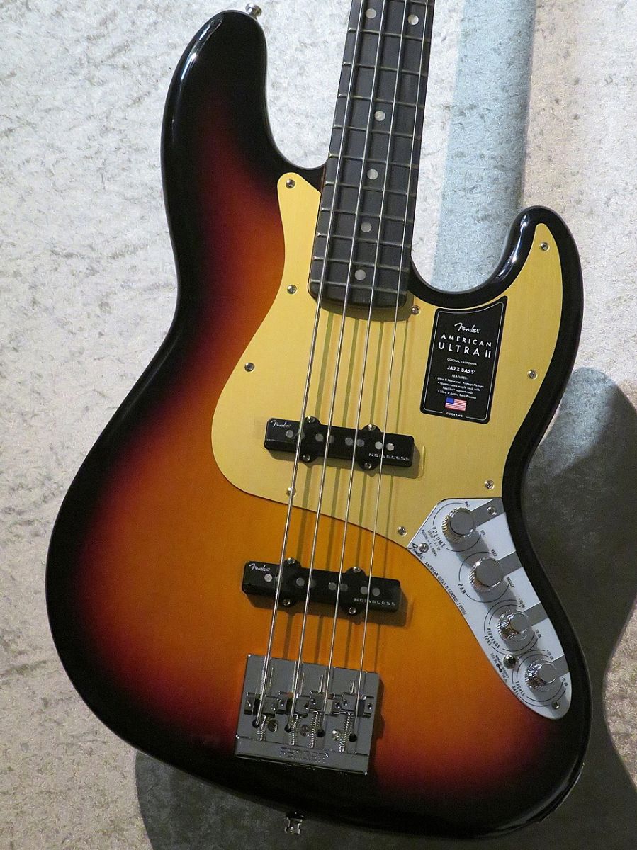 American Ultra II Jazz Bass -Ultraburst- #US24006277