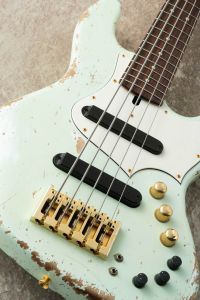 XJ-1T 5st Heavy Aged w/Matching Head, Gold Parts -Faded
