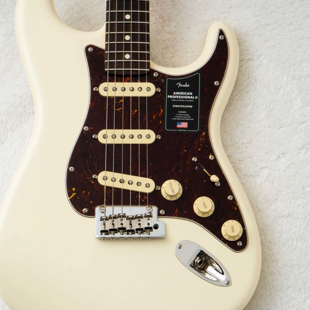 American Professional II Stratocaster Olympic White | 【クロサワ